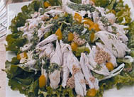 Afrodit Soslu Tavuk Salatası tarifi